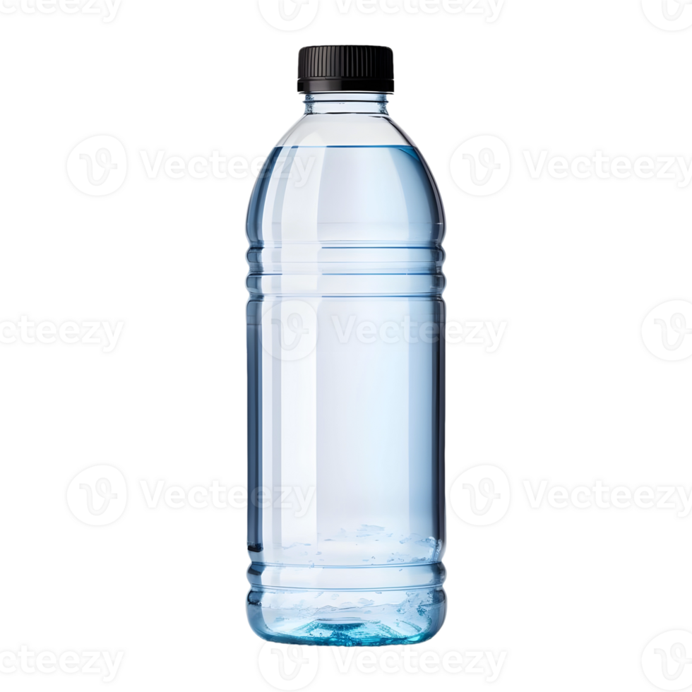 Mineral Water Bottle on Transparent background - png