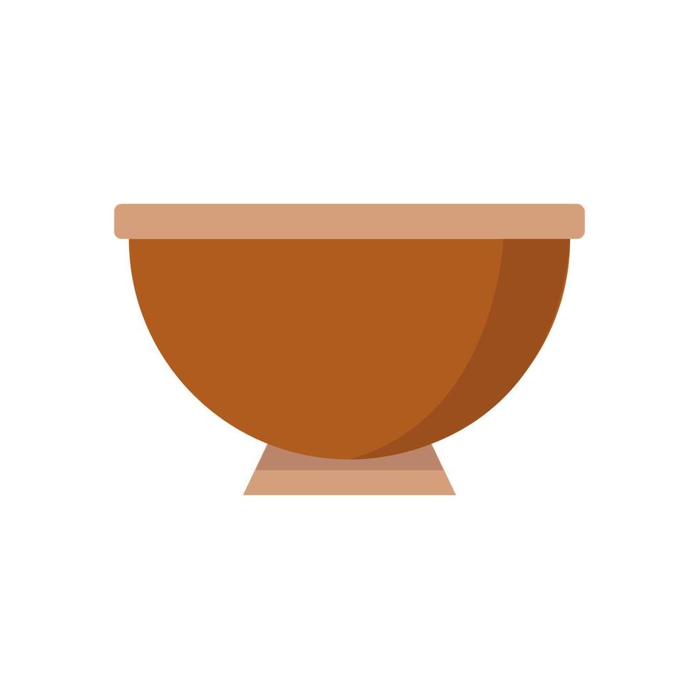 Bowl illustrated in vector