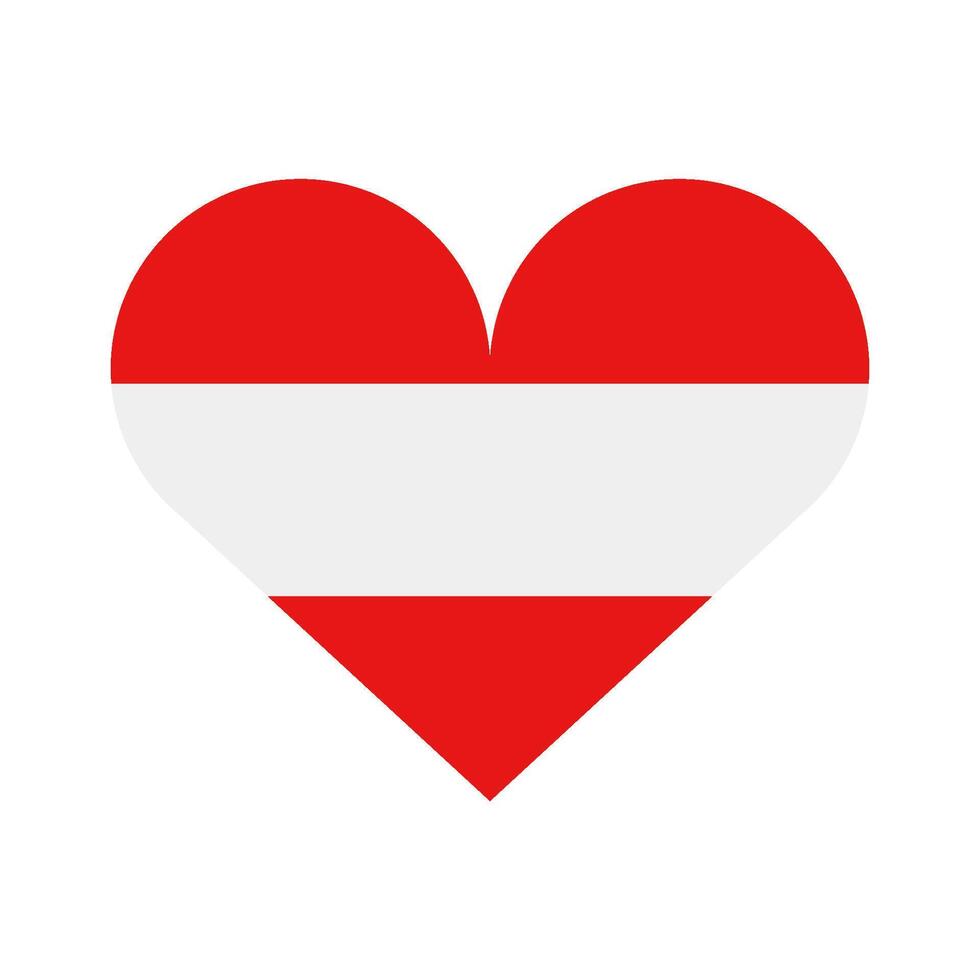 Austrian flag in vector