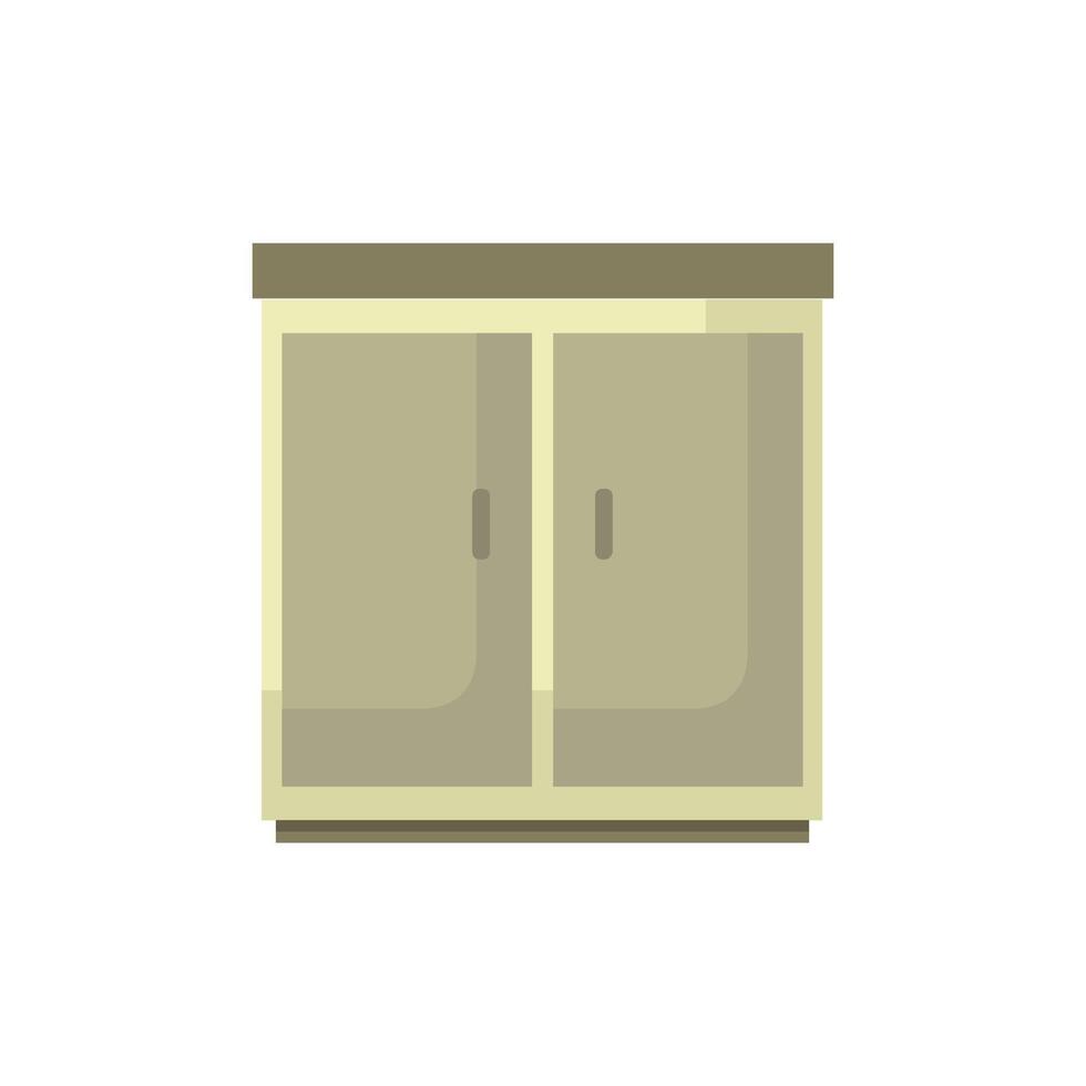 Cabinet illustrated in vector