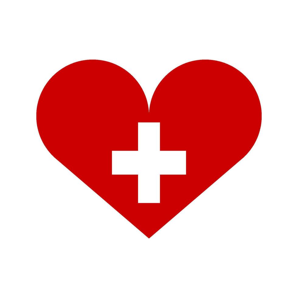 Swiss flag in vector