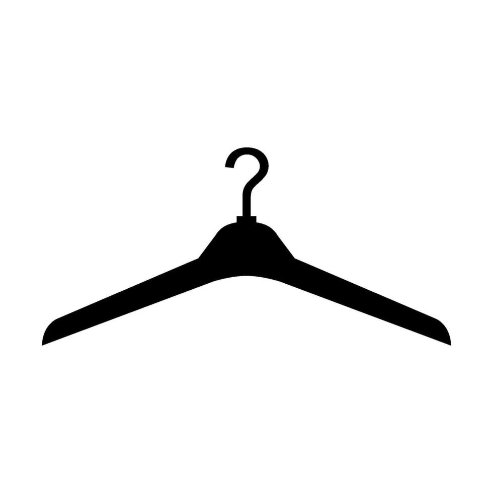 Cloth hanger in vector