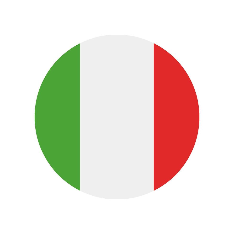 Italy flag in vector