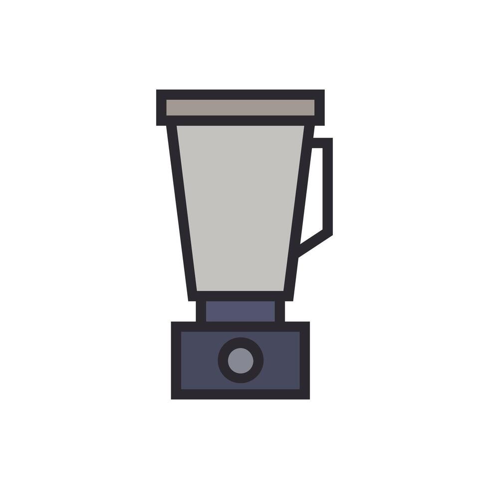 Blender illustrated in vector