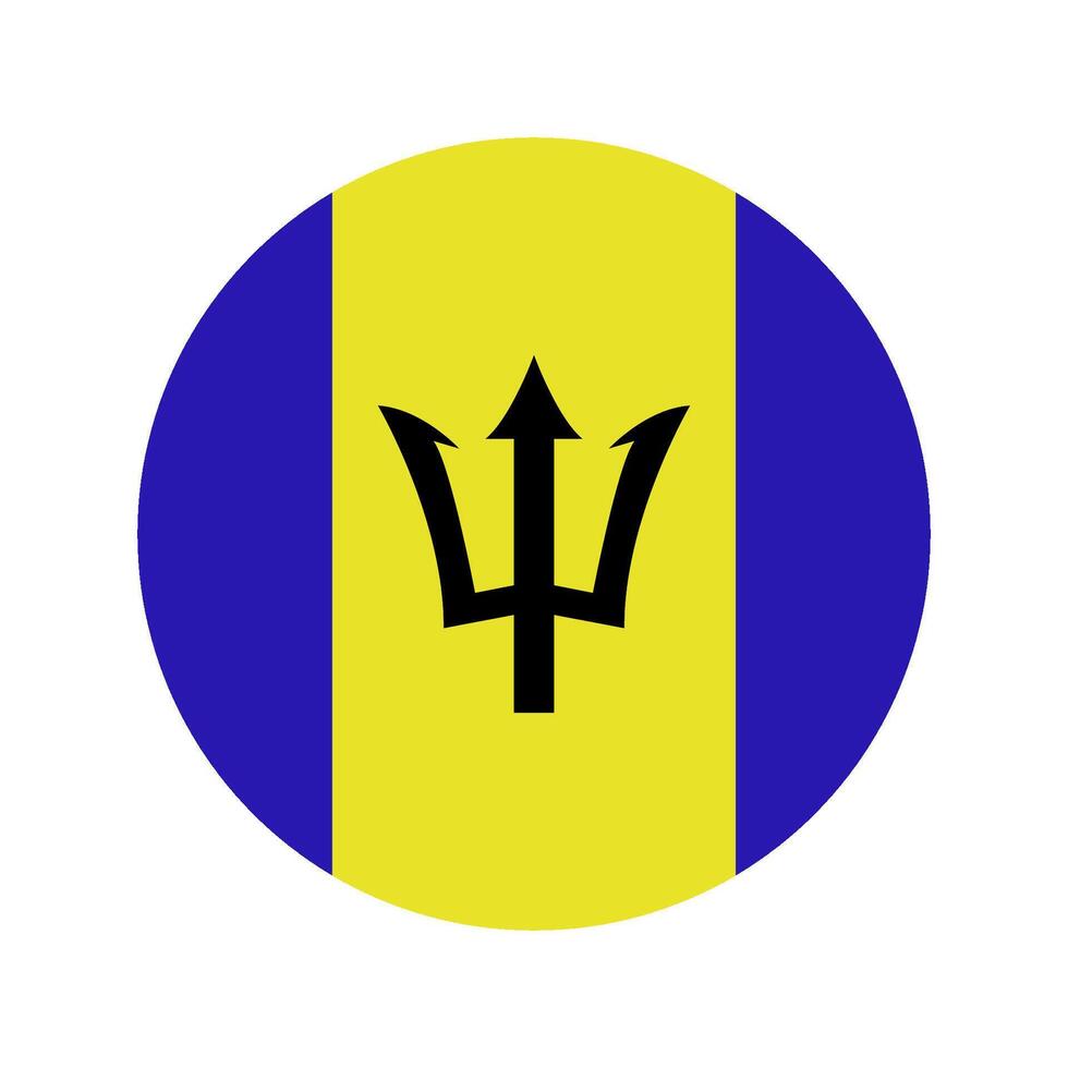 Barbados flag in vector