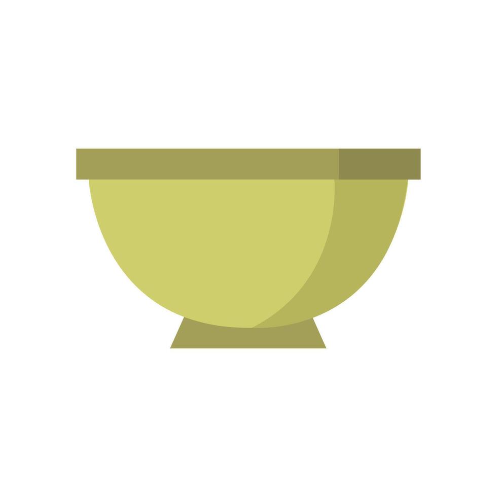 Bowl illustrated in vector