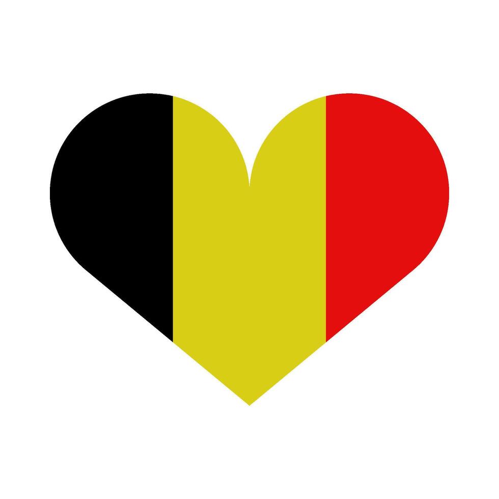 Bélgica bandera en vector