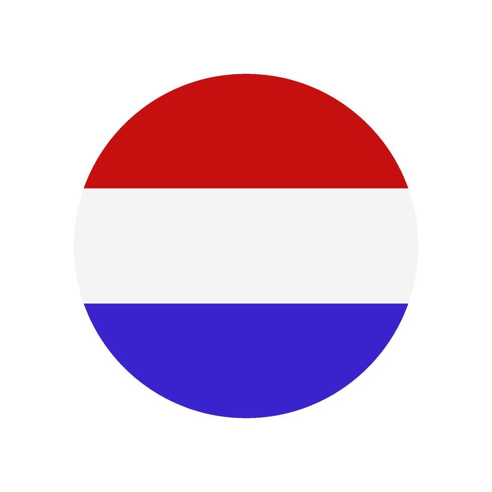 Holland flag in vector