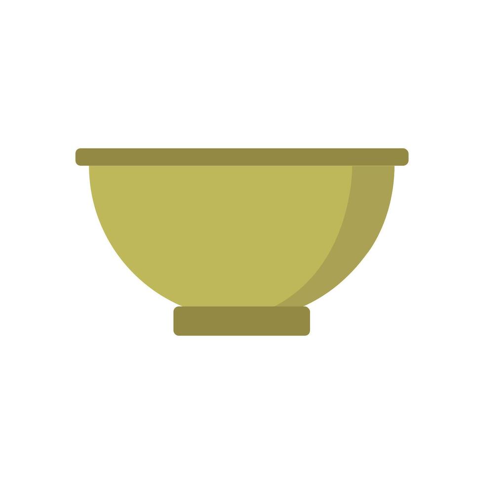 Bowl illustrated in vector