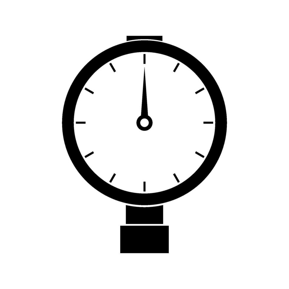 Pressure gauge meter in vector