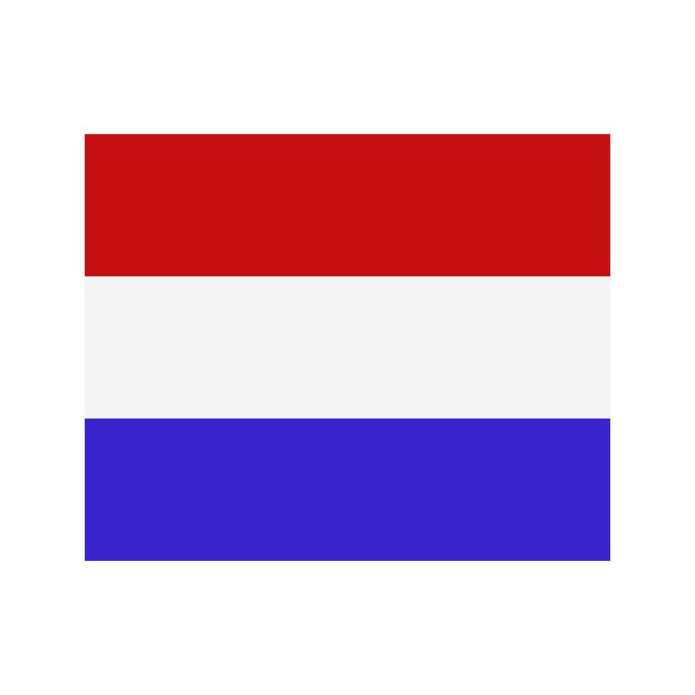 Holland flag in vector