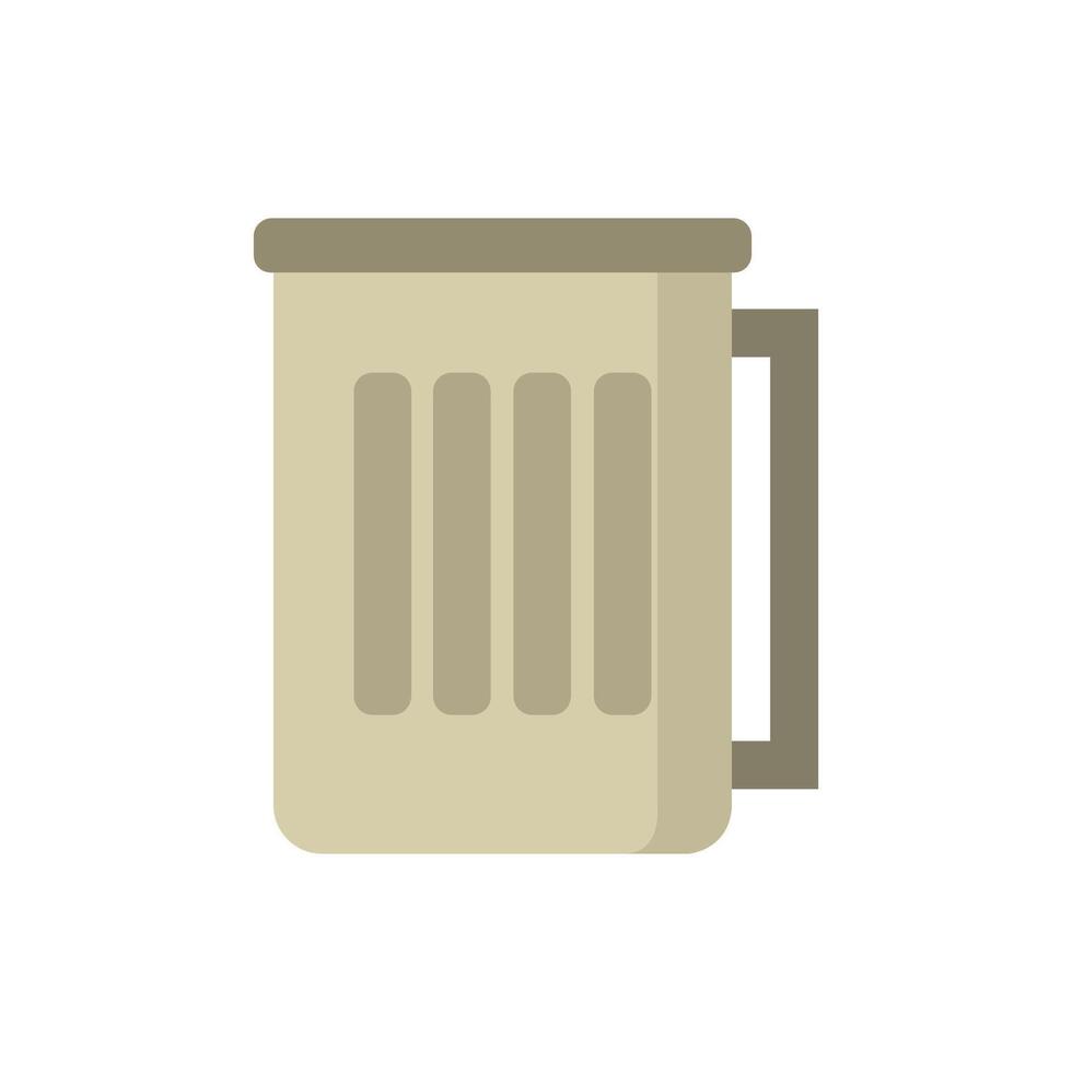 Beer mug illustrated in vector