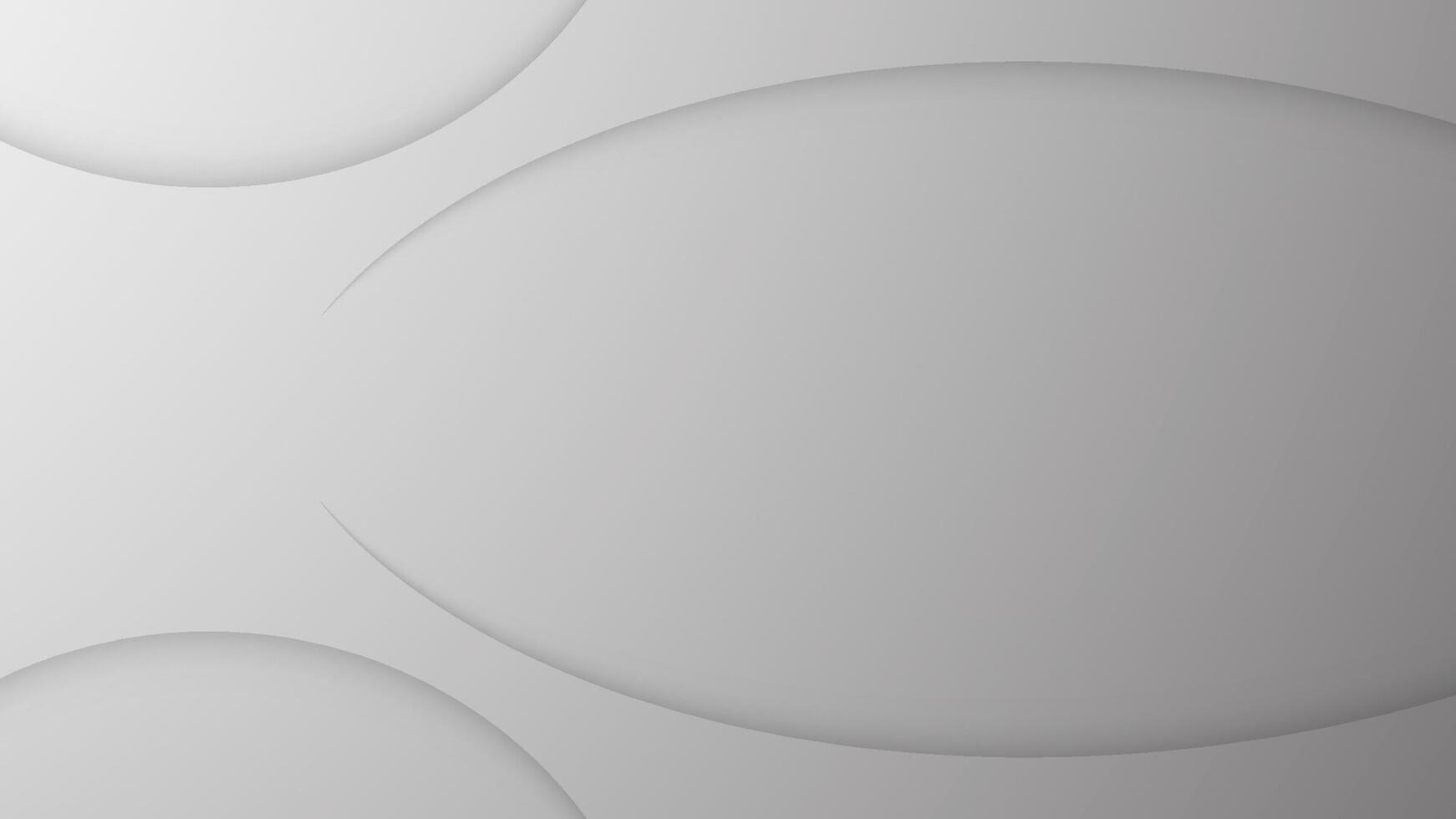Abstract black and white background with incredible shadow curve. Template design for business presentation, UI, invitation card. vector