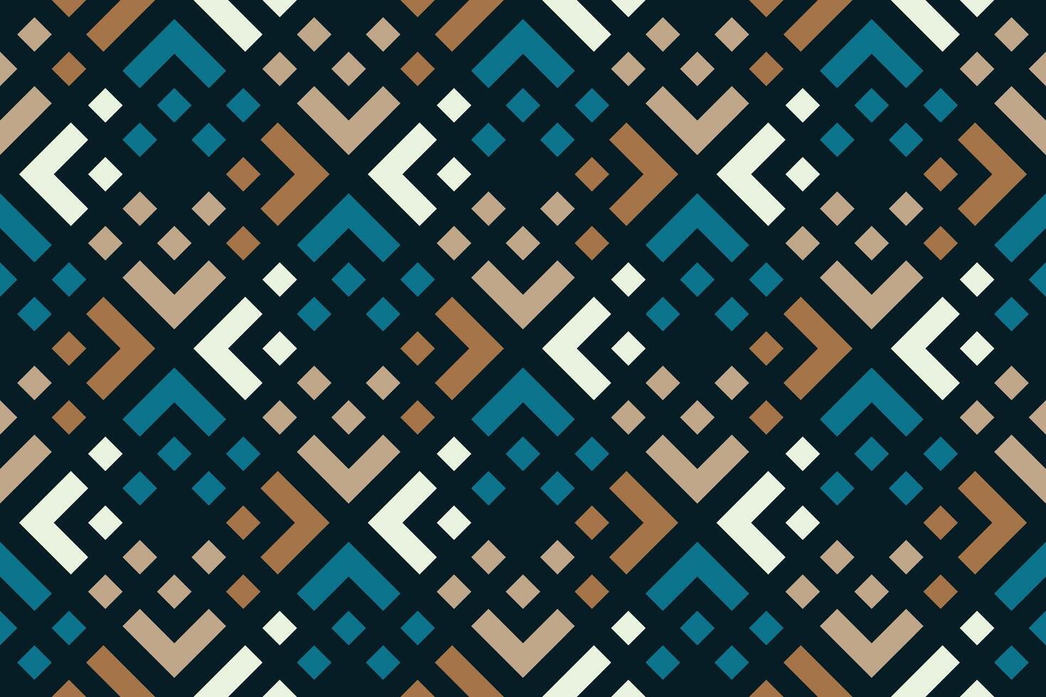 Geometric seamless pattern vector