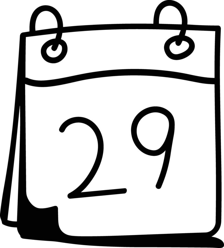 Calendar Icon symbol image vector