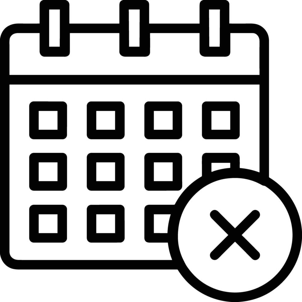 Calendar Icon symbol image vector