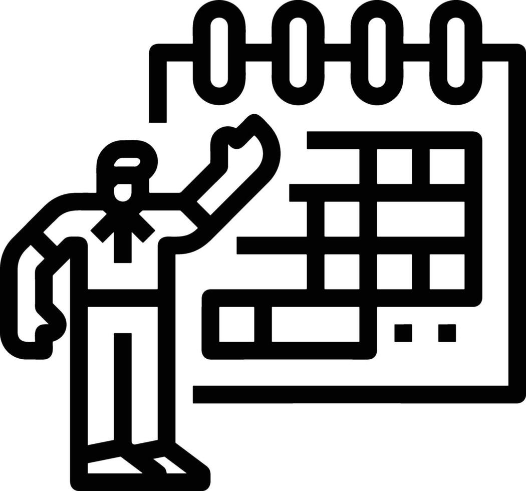 Calendar Icon symbol image vector