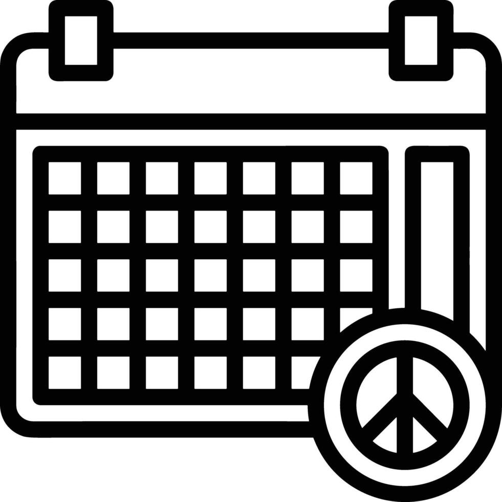 Calendar Icon symbol image vector