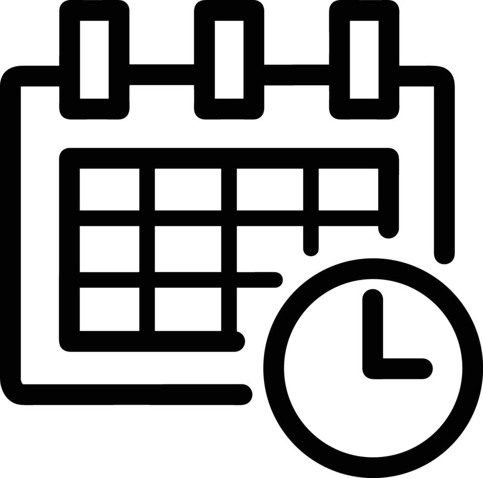 Calendar Icon symbol image vector