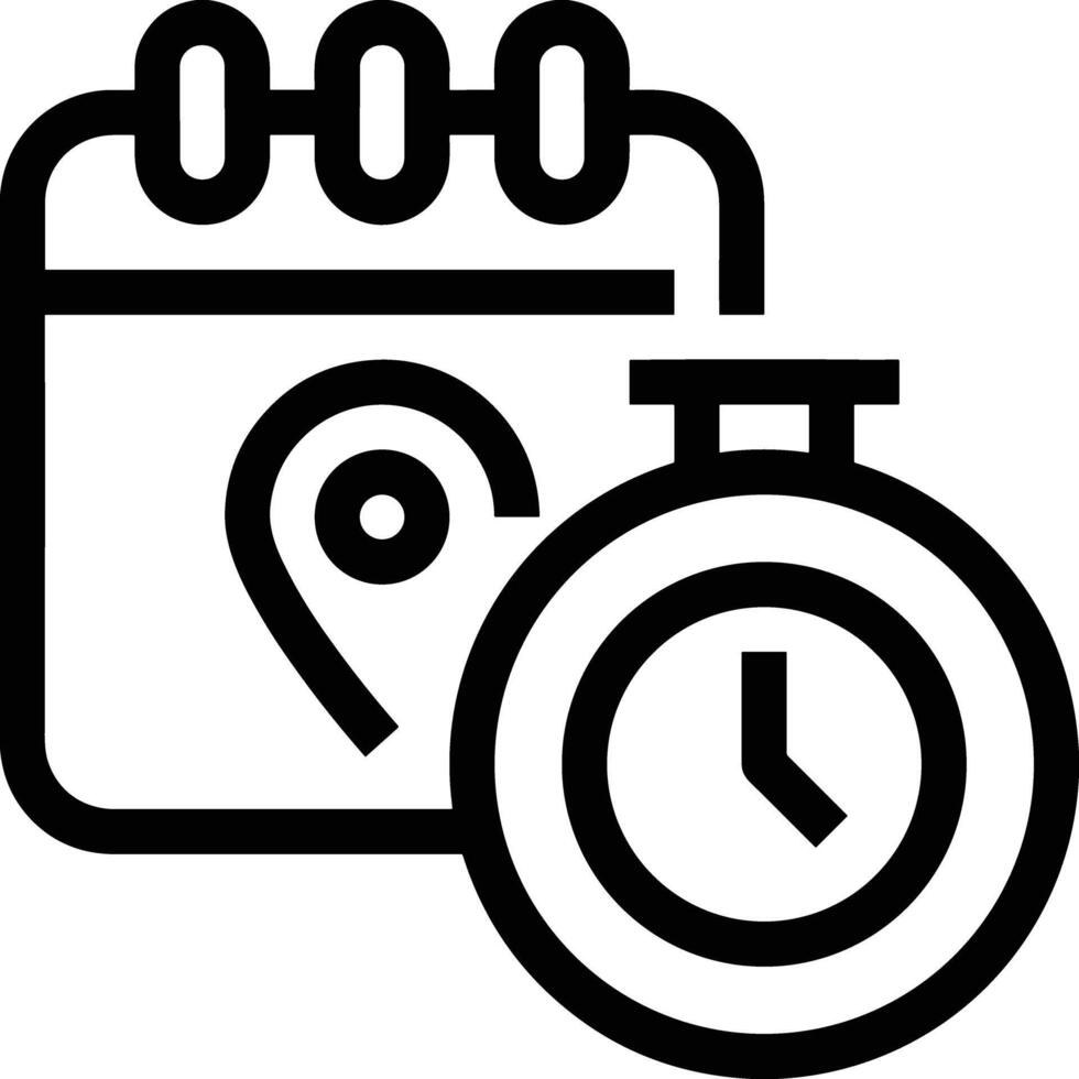 Calendar Icon symbol image vector