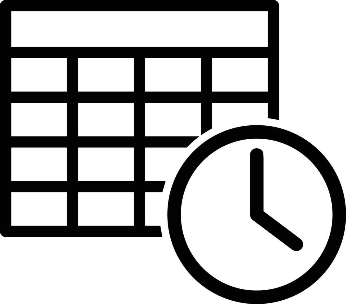 Calendar Icon symbol image vector