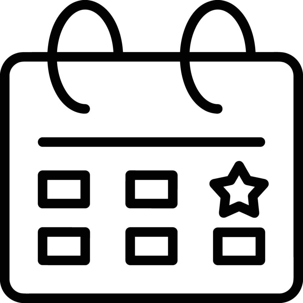 Calendar Icon symbol image vector