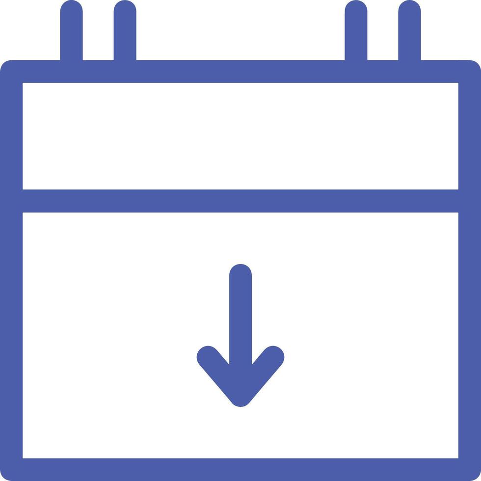 Calendar Icon symbol image vector