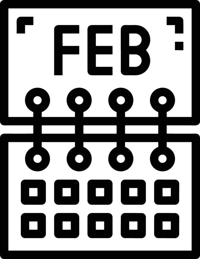 Calendar Icon symbol image vector