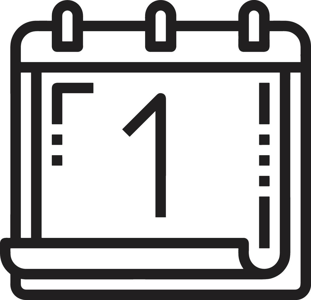 Calendar Icon symbol image vector