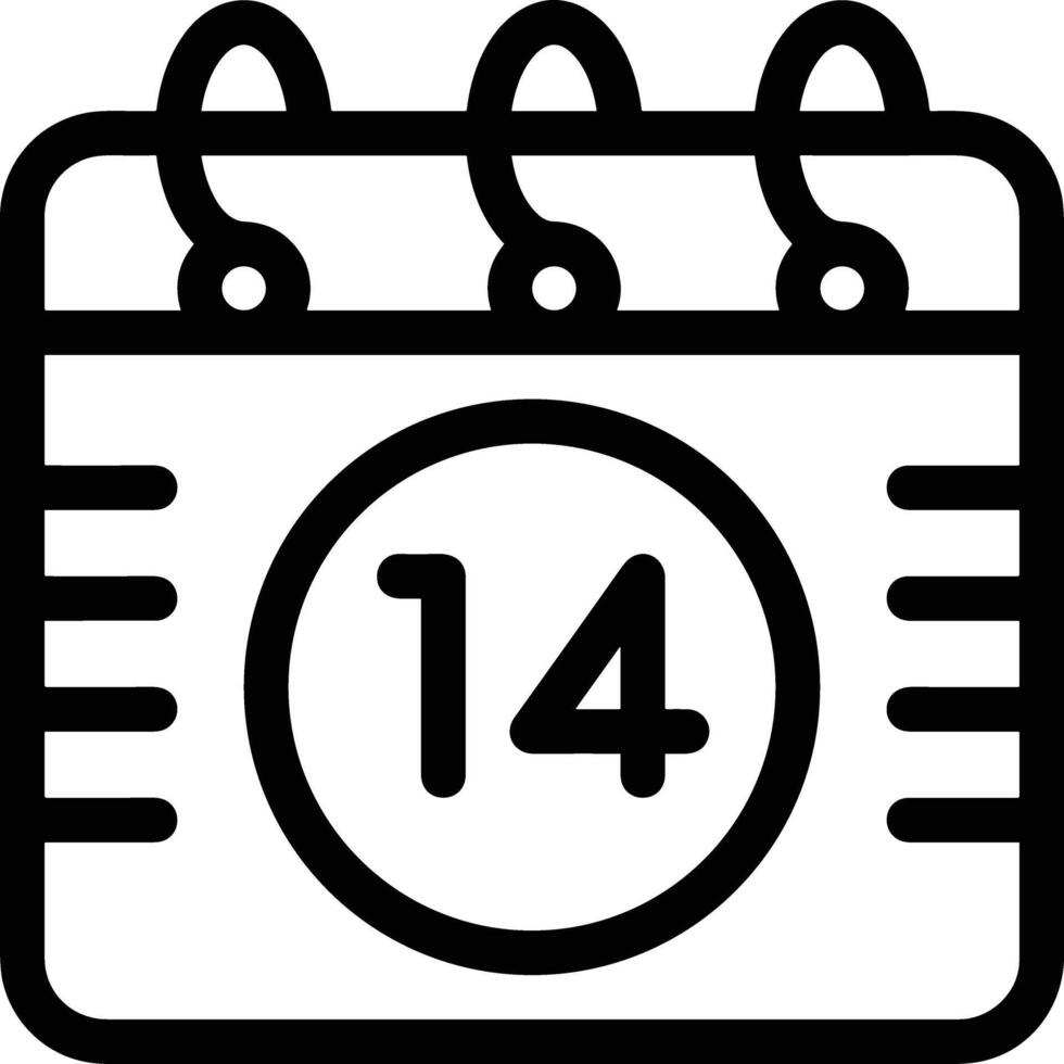 Calendar Icon symbol image vector