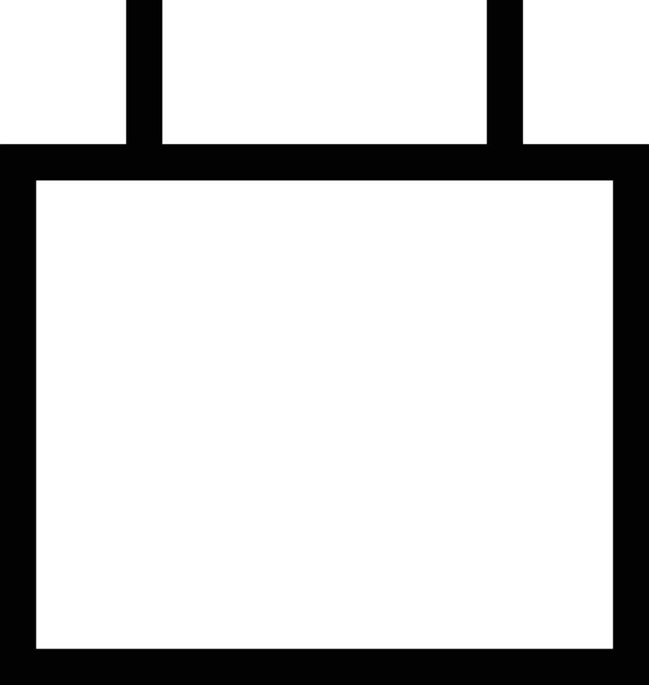 Calendar Icon symbol image vector
