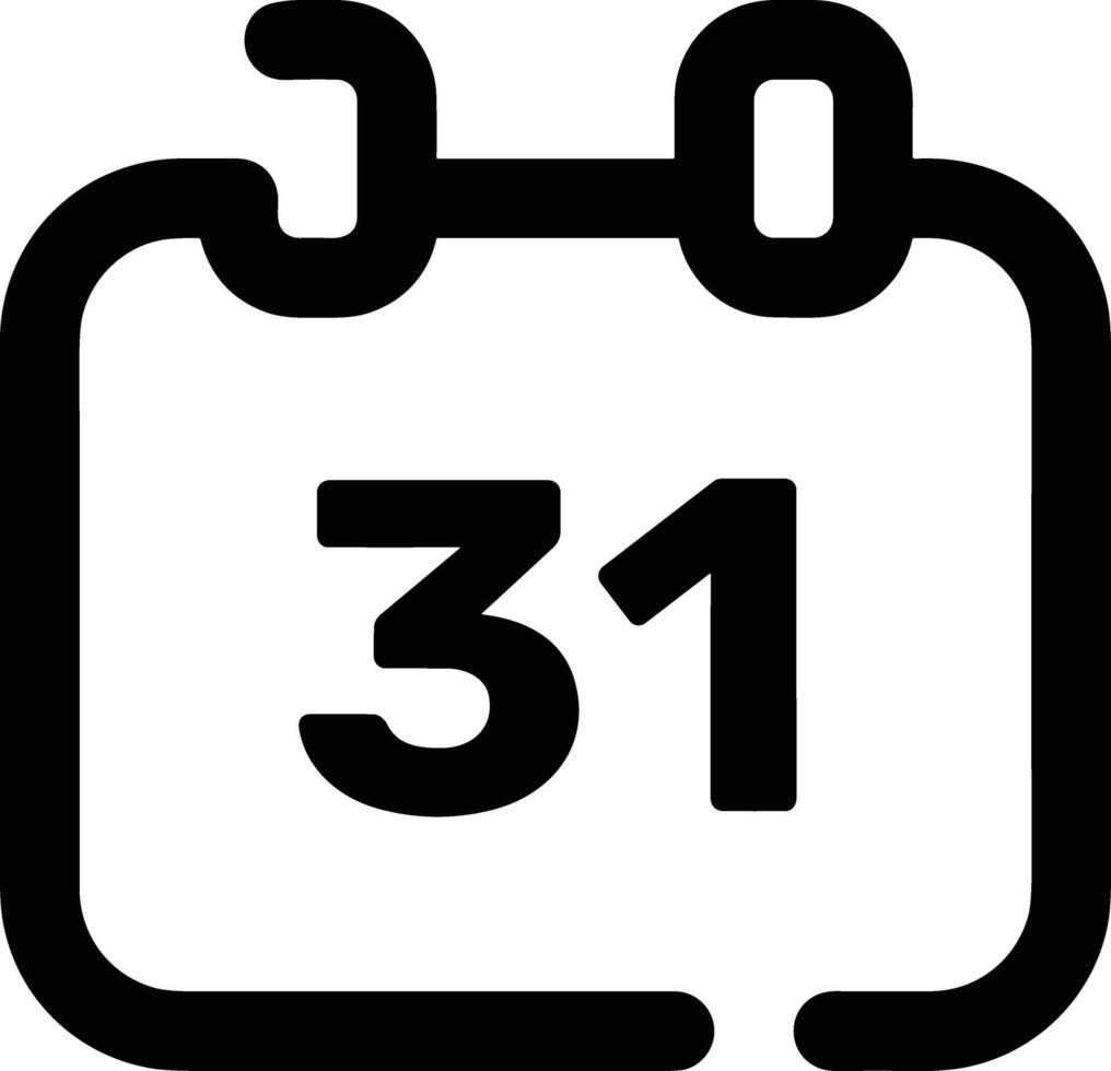 Calendar Icon symbol image vector