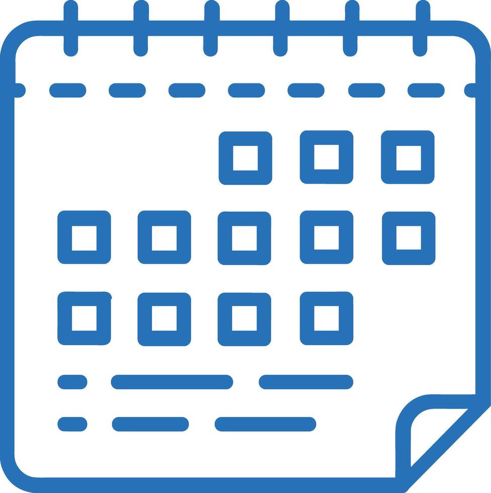 Calendar Icon symbol image vector