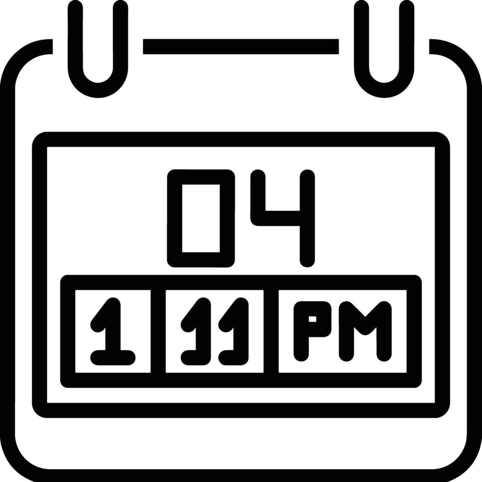Calendar Icon symbol image vector