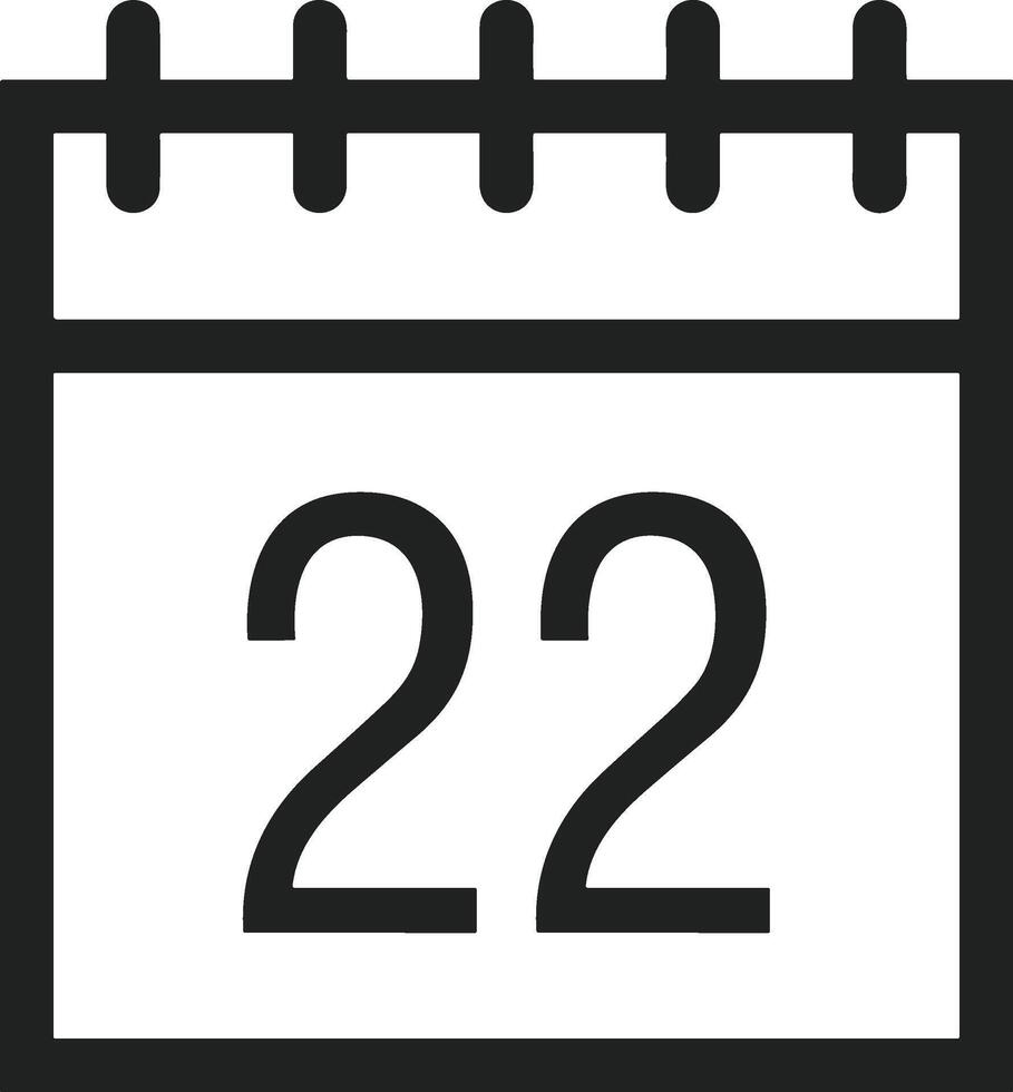 Calendar Icon symbol image vector