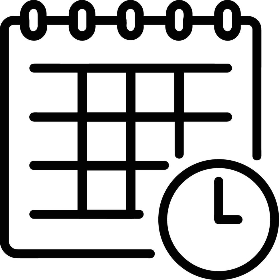 Calendar Icon symbol image vector