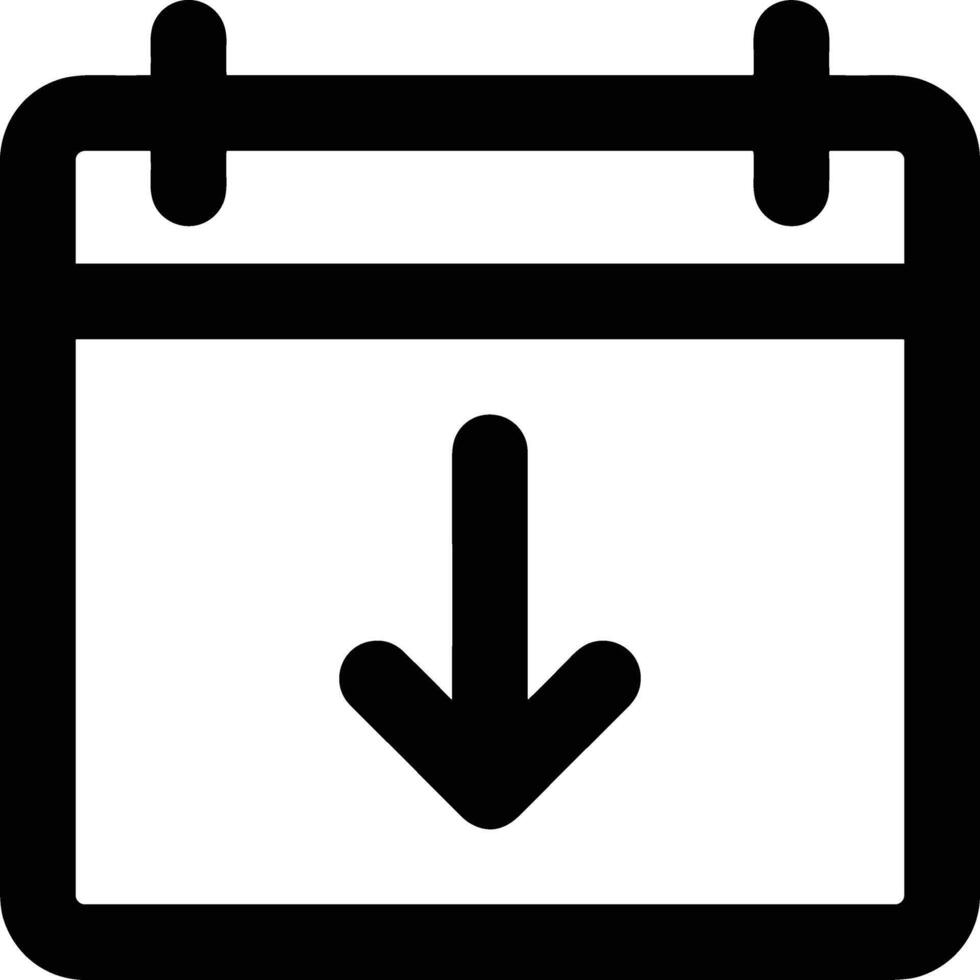 Calendar Icon symbol image vector