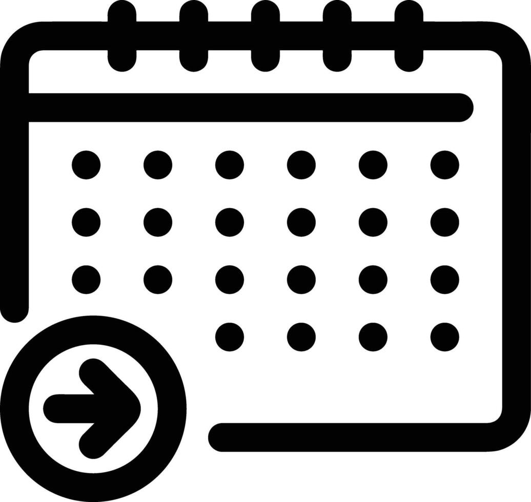 Calendar Icon symbol image vector