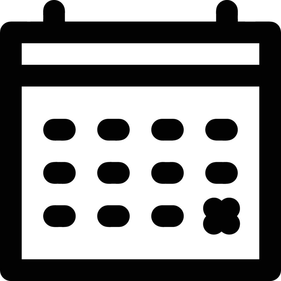 Calendar Icon symbol image vector