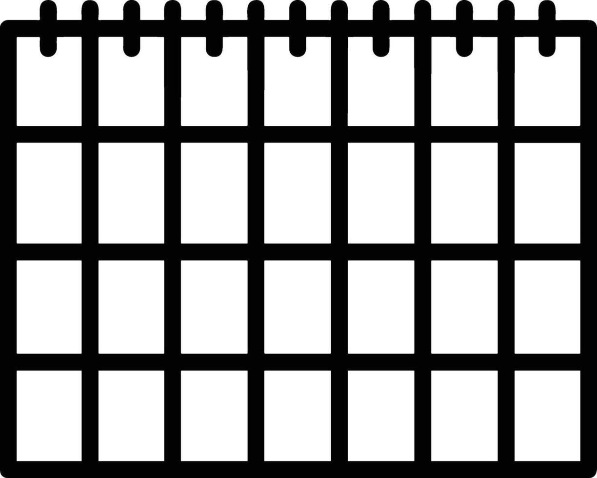 Calendar Icon symbol image vector