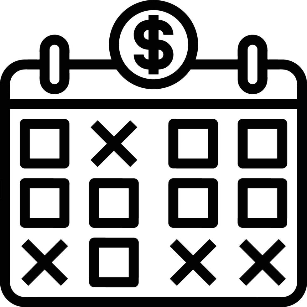 Calendar Icon symbol image vector