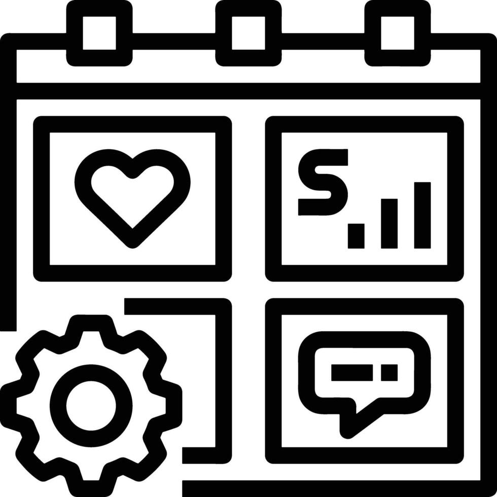 Calendar Icon symbol image vector