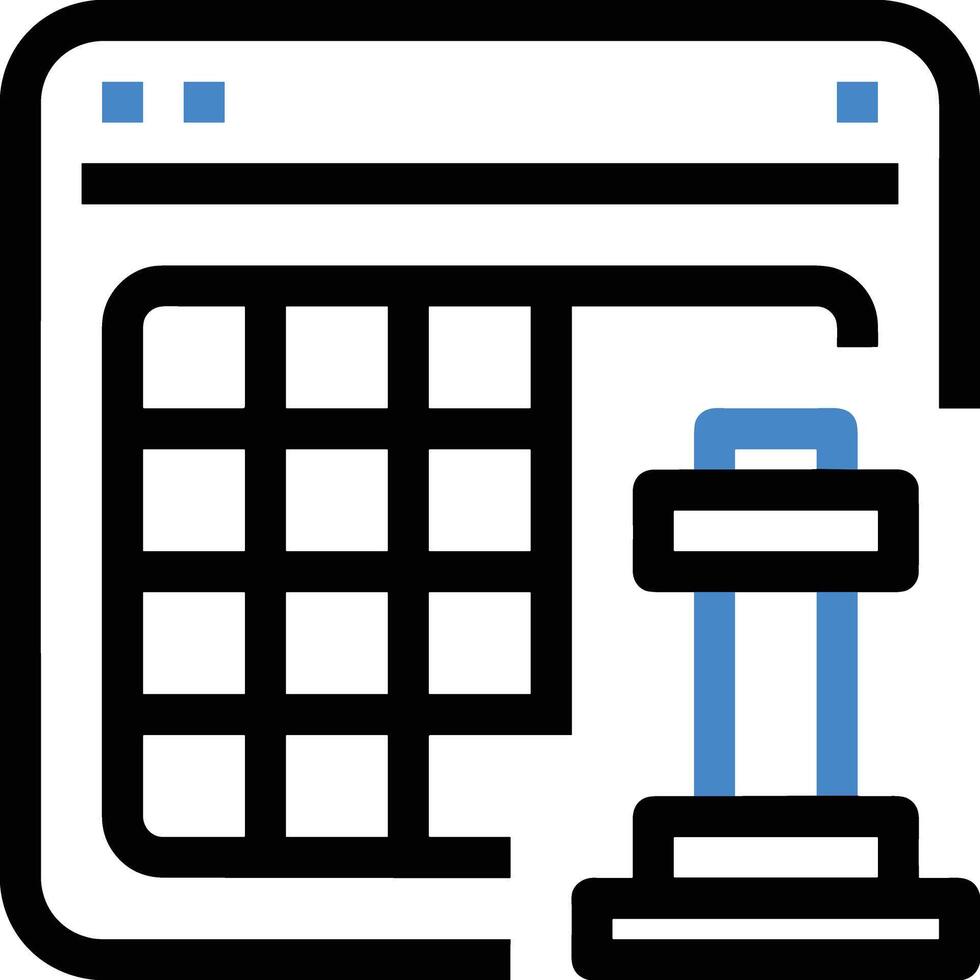 Calendar Icon symbol image vector