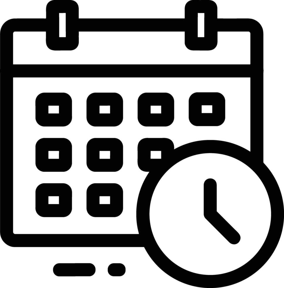 Calendar Icon symbol image vector