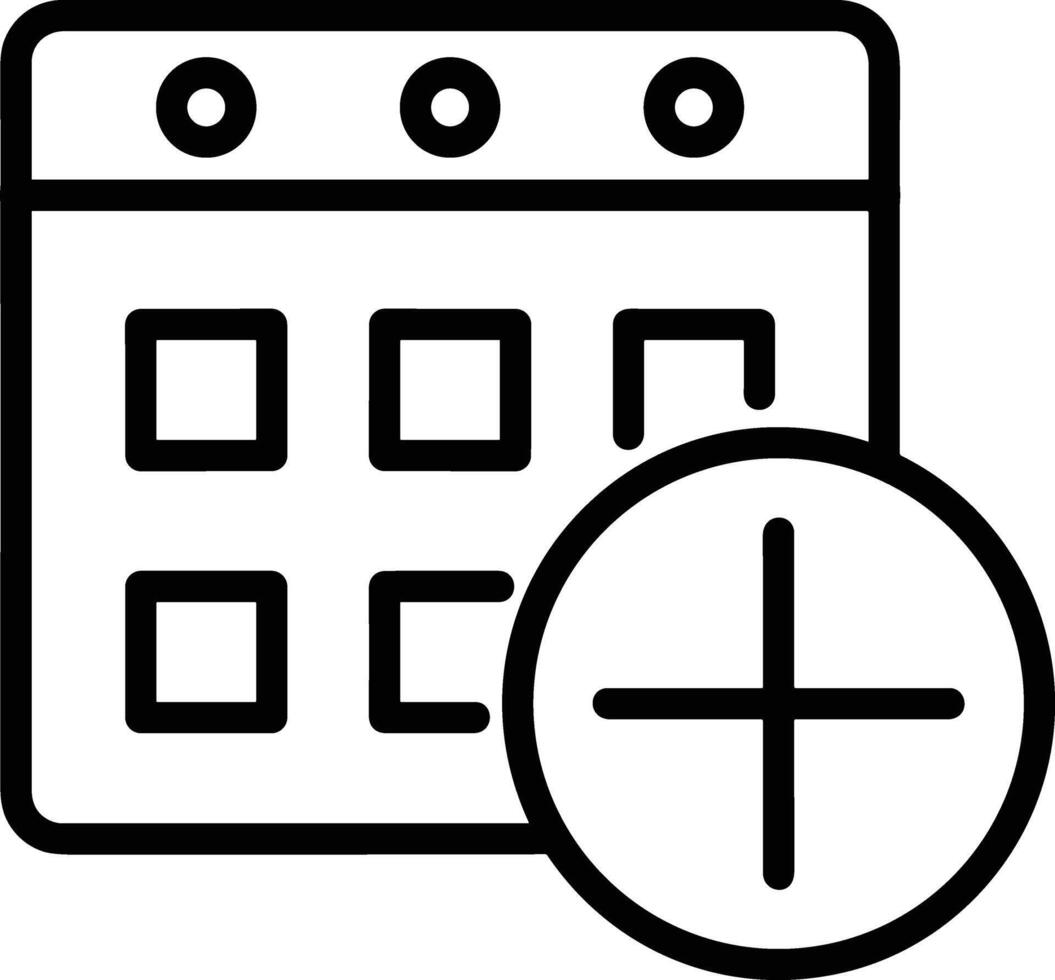 Calendar Icon symbol image vector