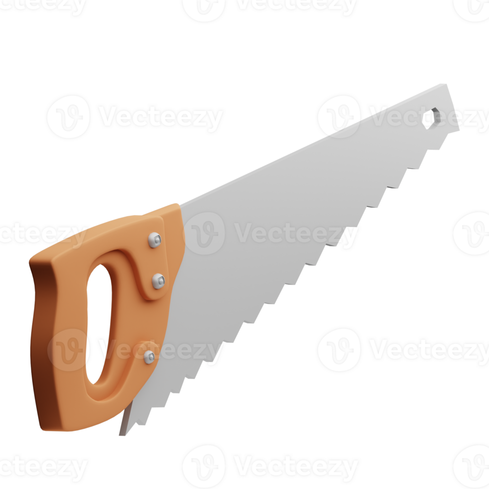 3D Illustration saw png