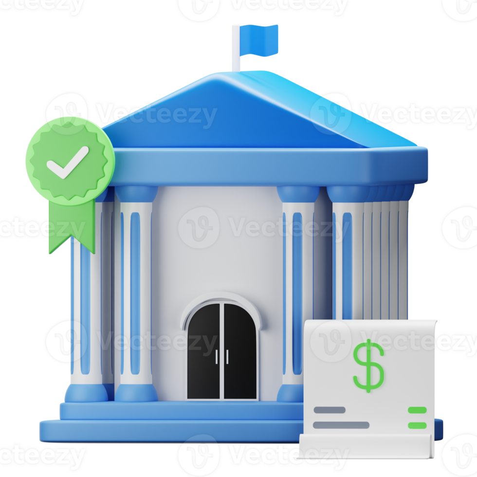 3D Illustration government bond png