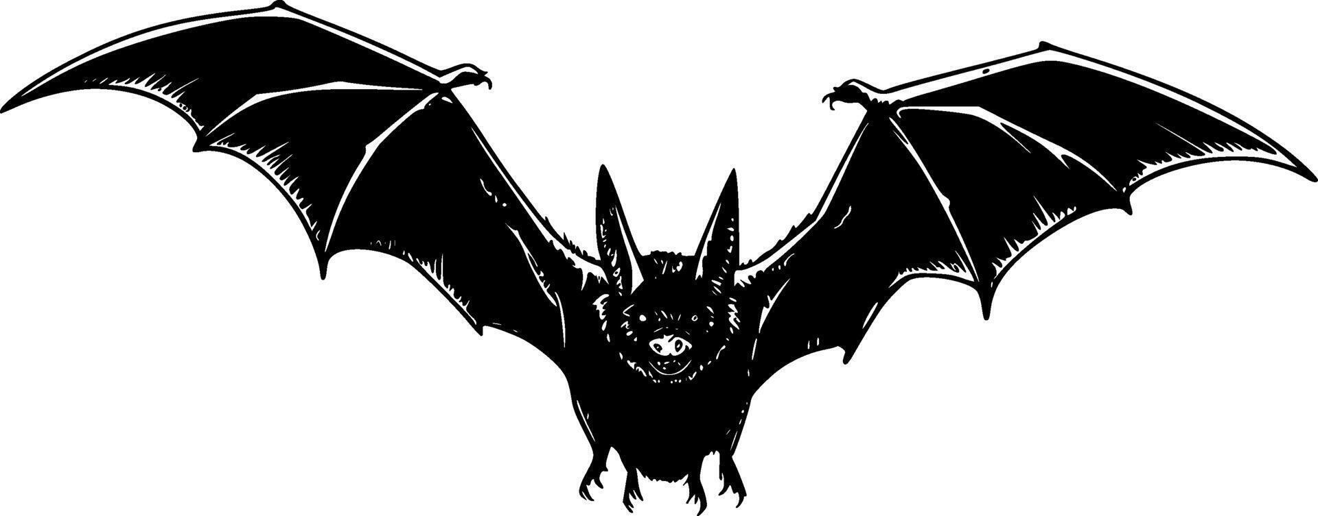 Bat - High Quality Logo - illustration ideal for T-shirt graphic vector