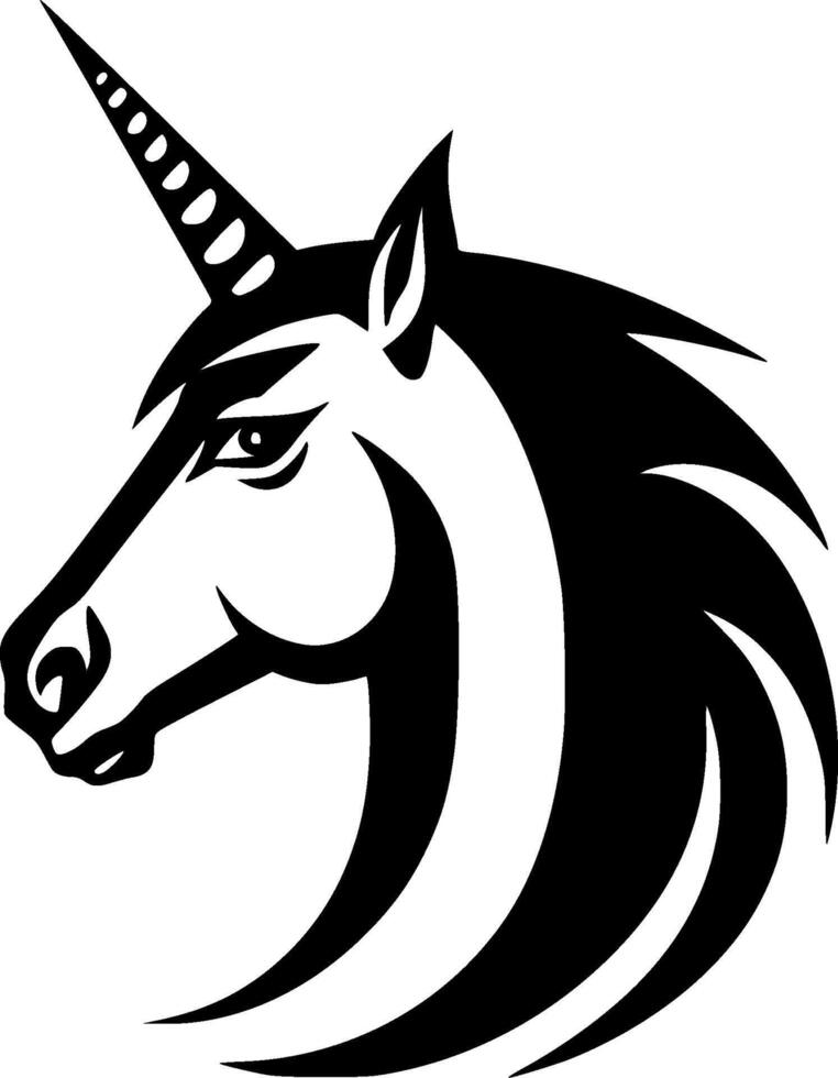 Unicorn - High Quality Logo - illustration ideal for T-shirt graphic vector