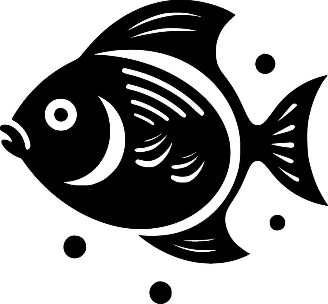 Fish - High Quality Logo - illustration ideal for T-shirt graphic vector